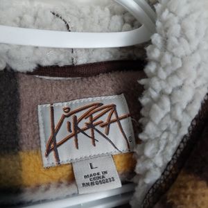 Kirra mens full zip Large hoodie sweater